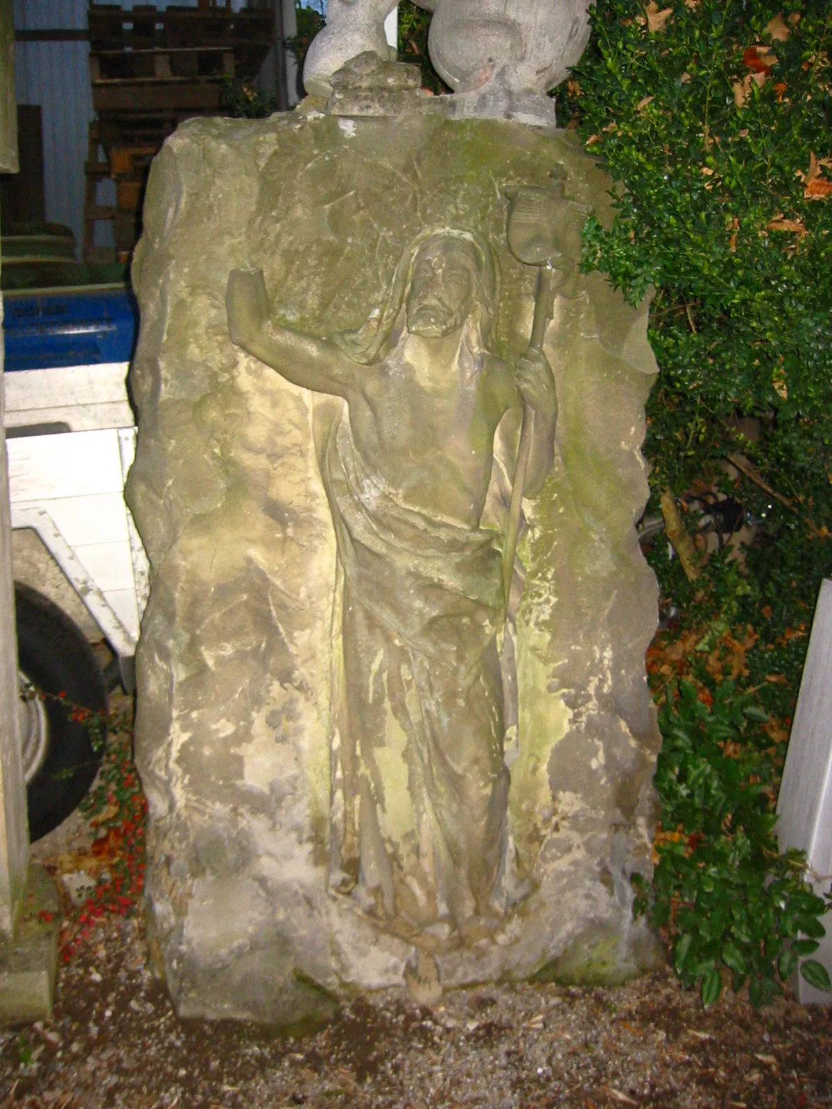 682 Lagerstein Inventur Sandstein gelb