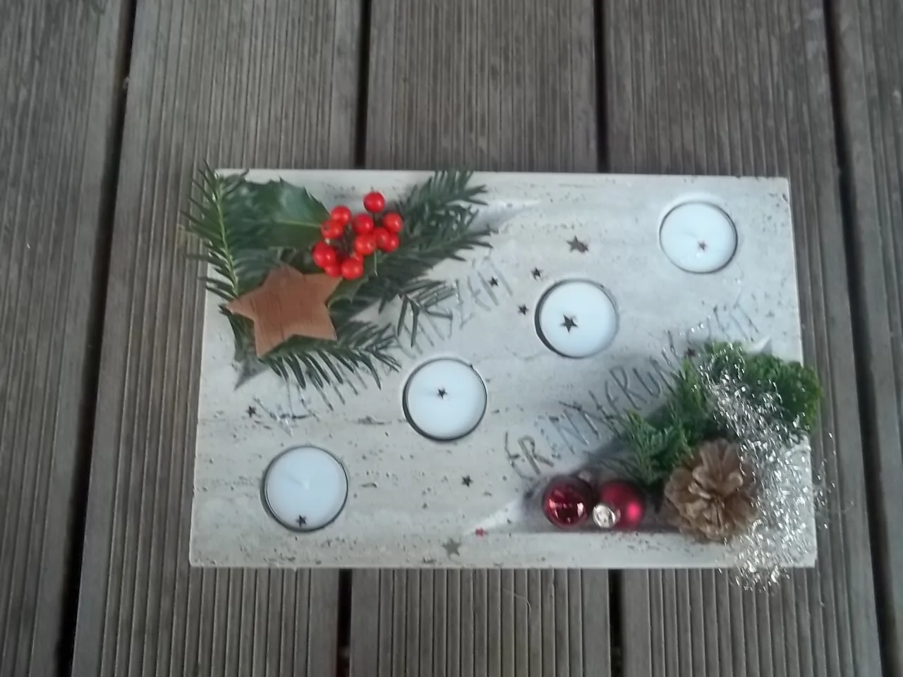 Adventsstein Travertin