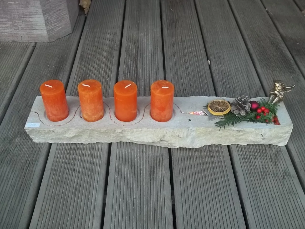 Adventsstein Kalkstein